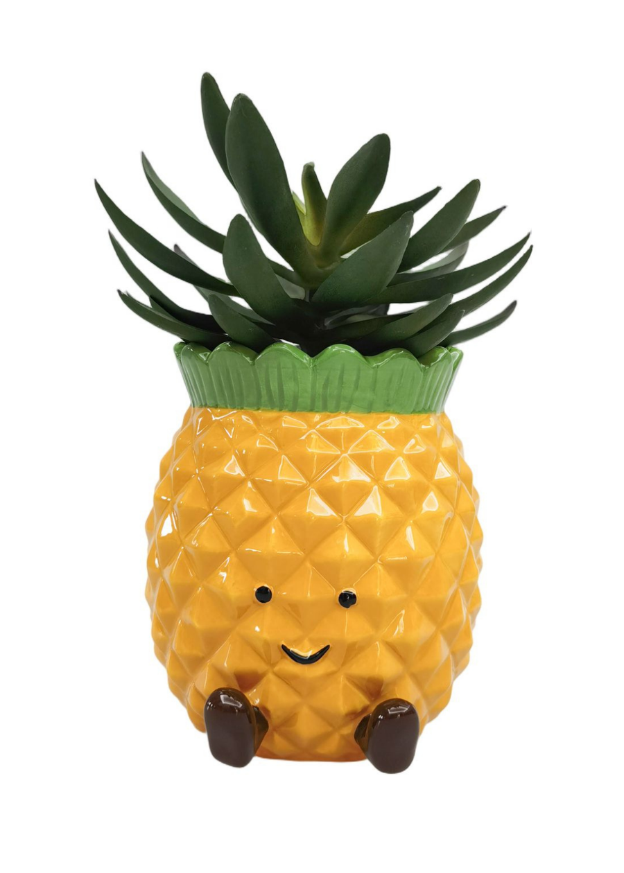 Penny Pineapple Friends Vessel - Yellow