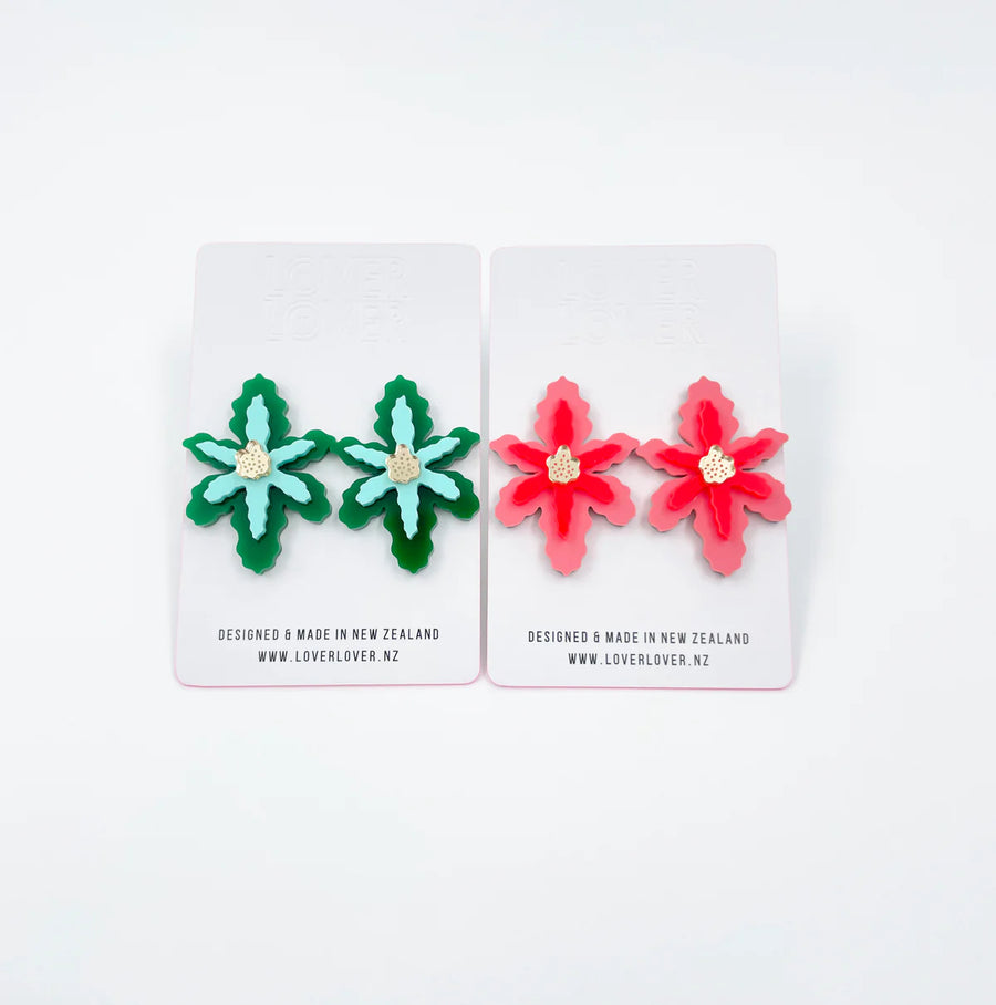 Mini Flora Statment Earring