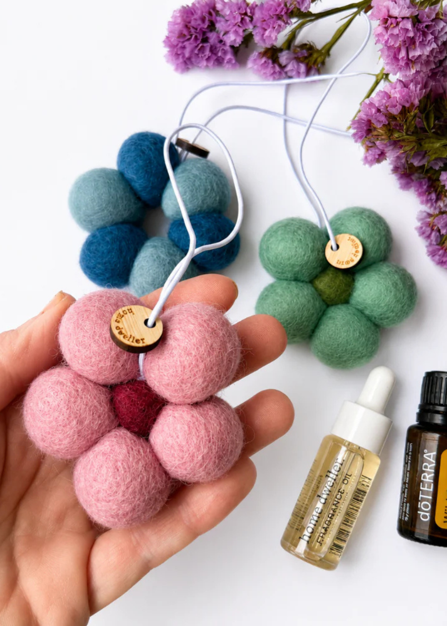 Scented Your Way Felt Freshener - Pink Flower