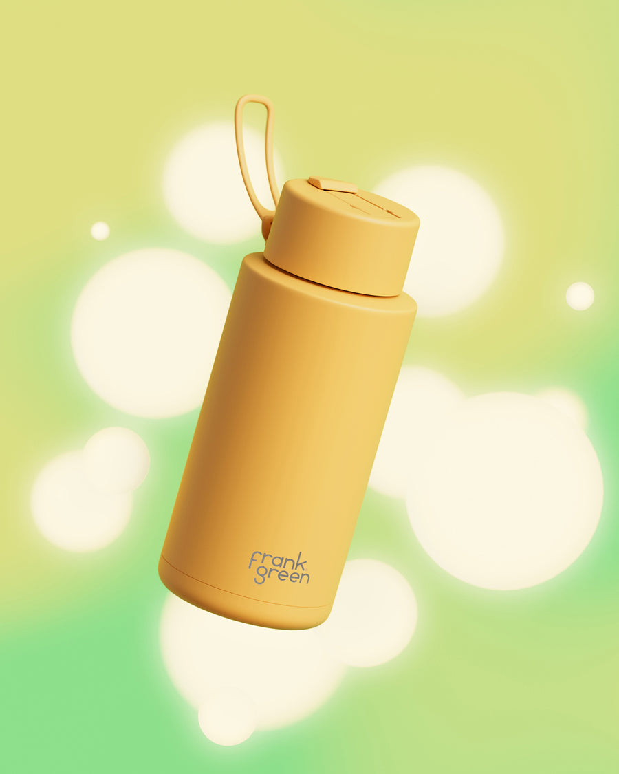 Glow! Ceramic Reusable Bottle, 1 Litre