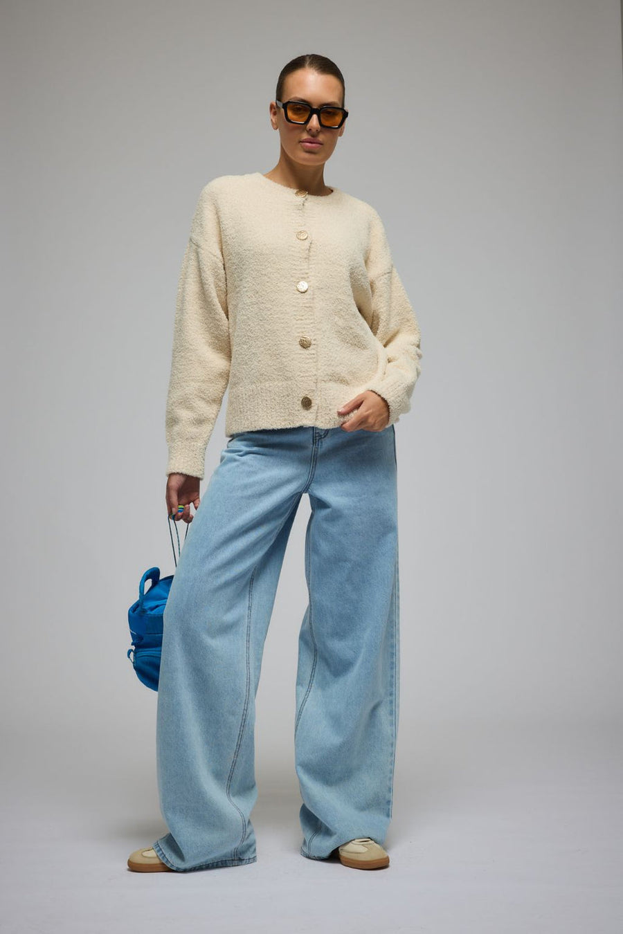 Aime Cardigan - Milk