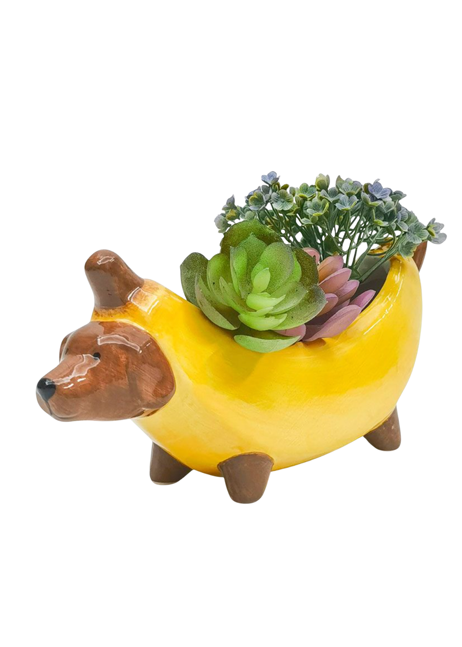 Banana Dog Planter