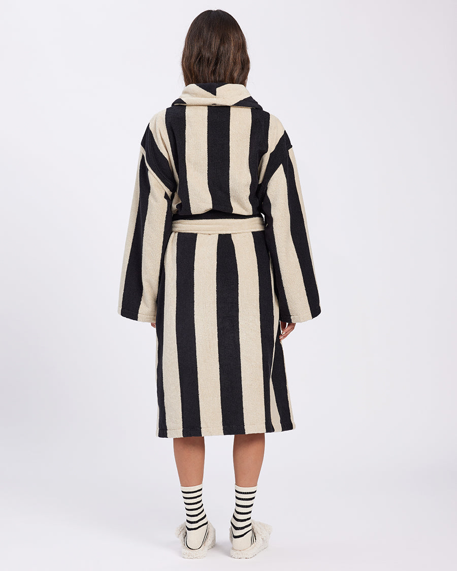 Robe, Vanilla Bean Stripes