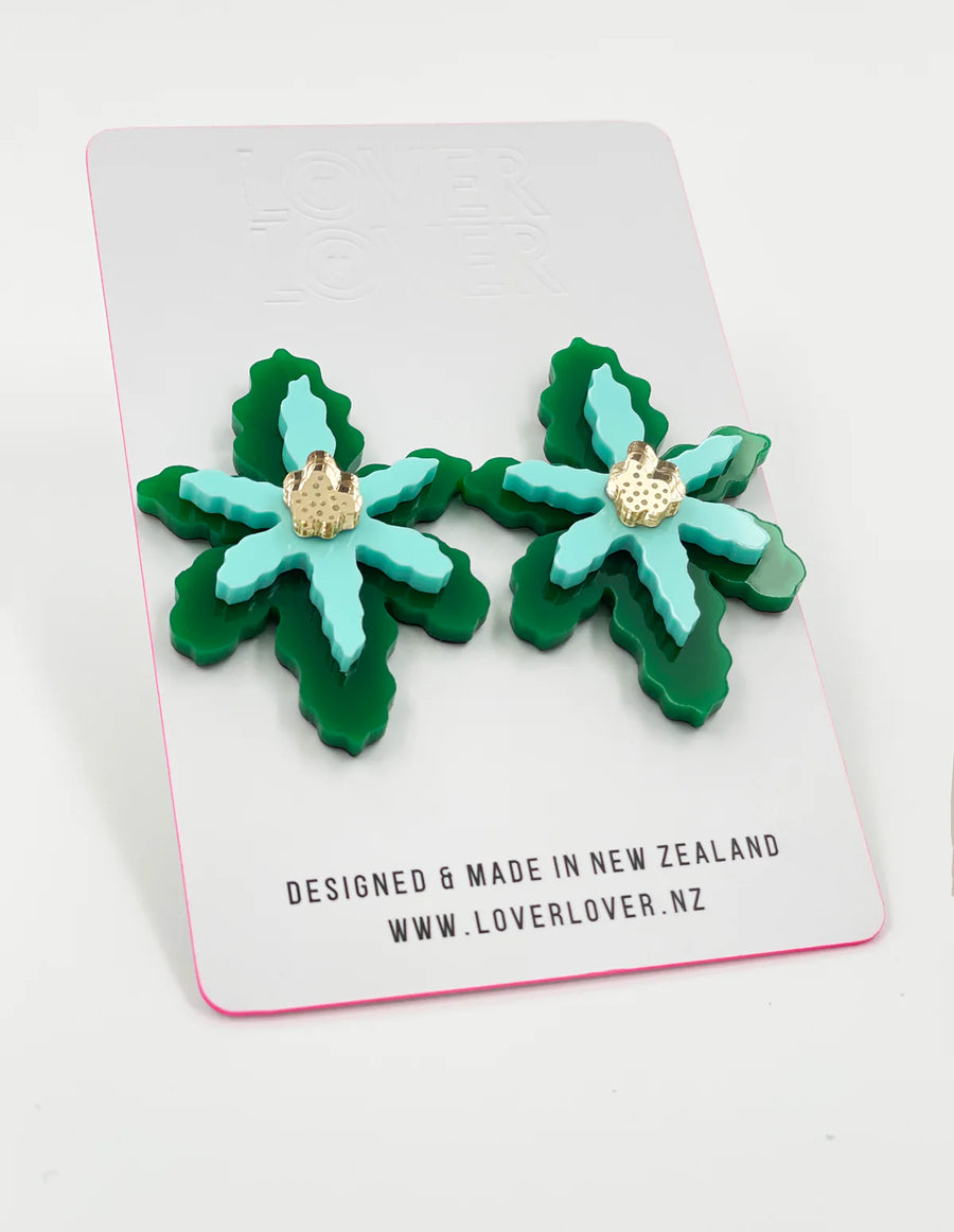 Mini Flora Statment Earring