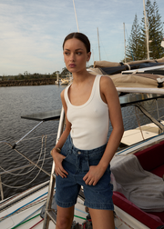 Emilie Denim Workwear Short