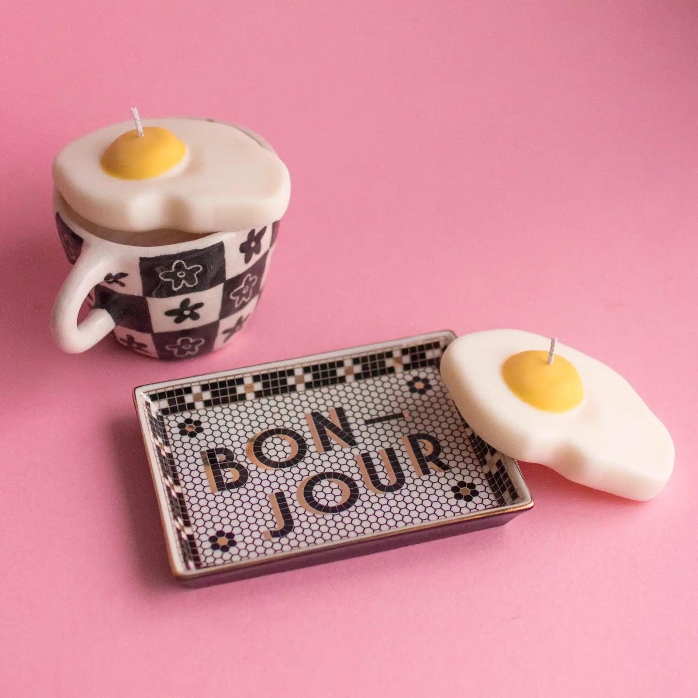 Oeuf Au Plat/Fried Egg Candle