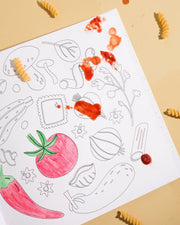 Pasta Lovers - Colouring Book