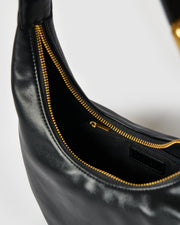 Everyday Croissant Bag, Black
