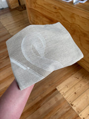 Swan Linen Tea Towel - Natural