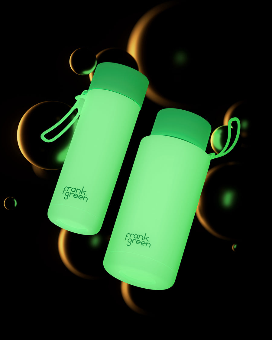 Glow! Ceramic Reusable Bottle, 595ml