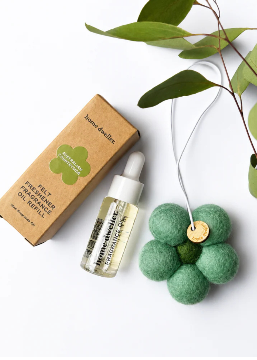 Scented Your Way Felt Freshener - Green Flower