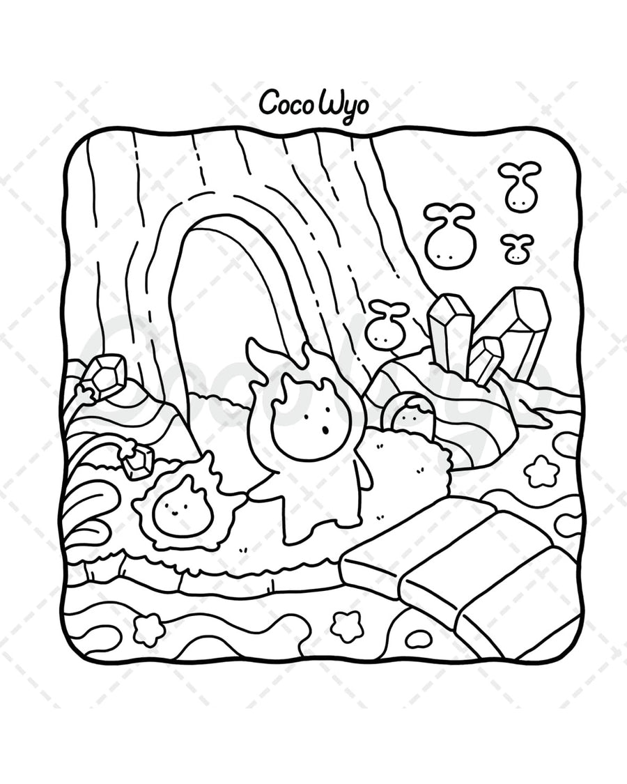 Lala Friends:  Colouring Book for Adults and Teens