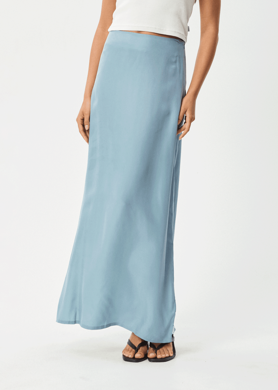 Grace Cupro Maxi Skirt