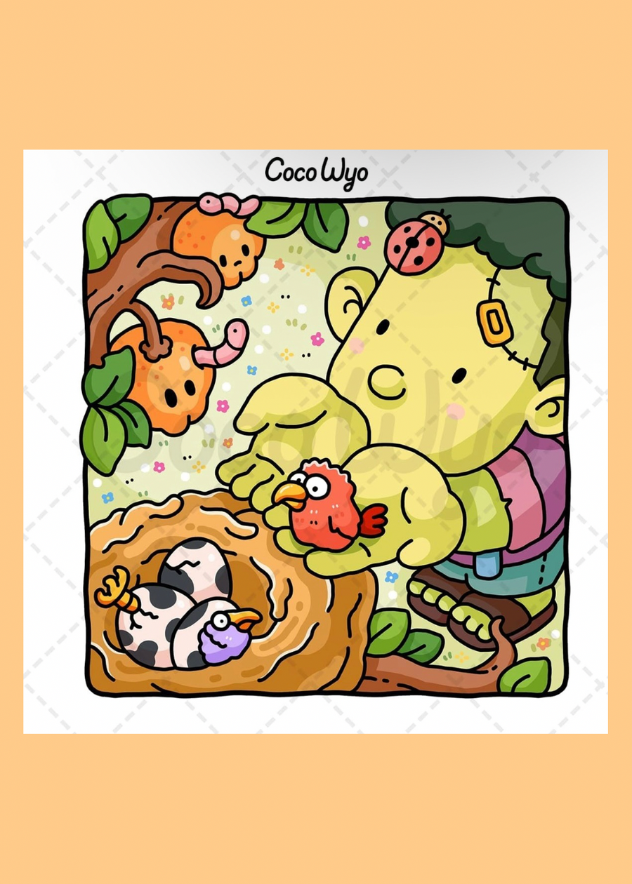 Spooky Cutie Vol 2: Colouring Book for Adults & Teens