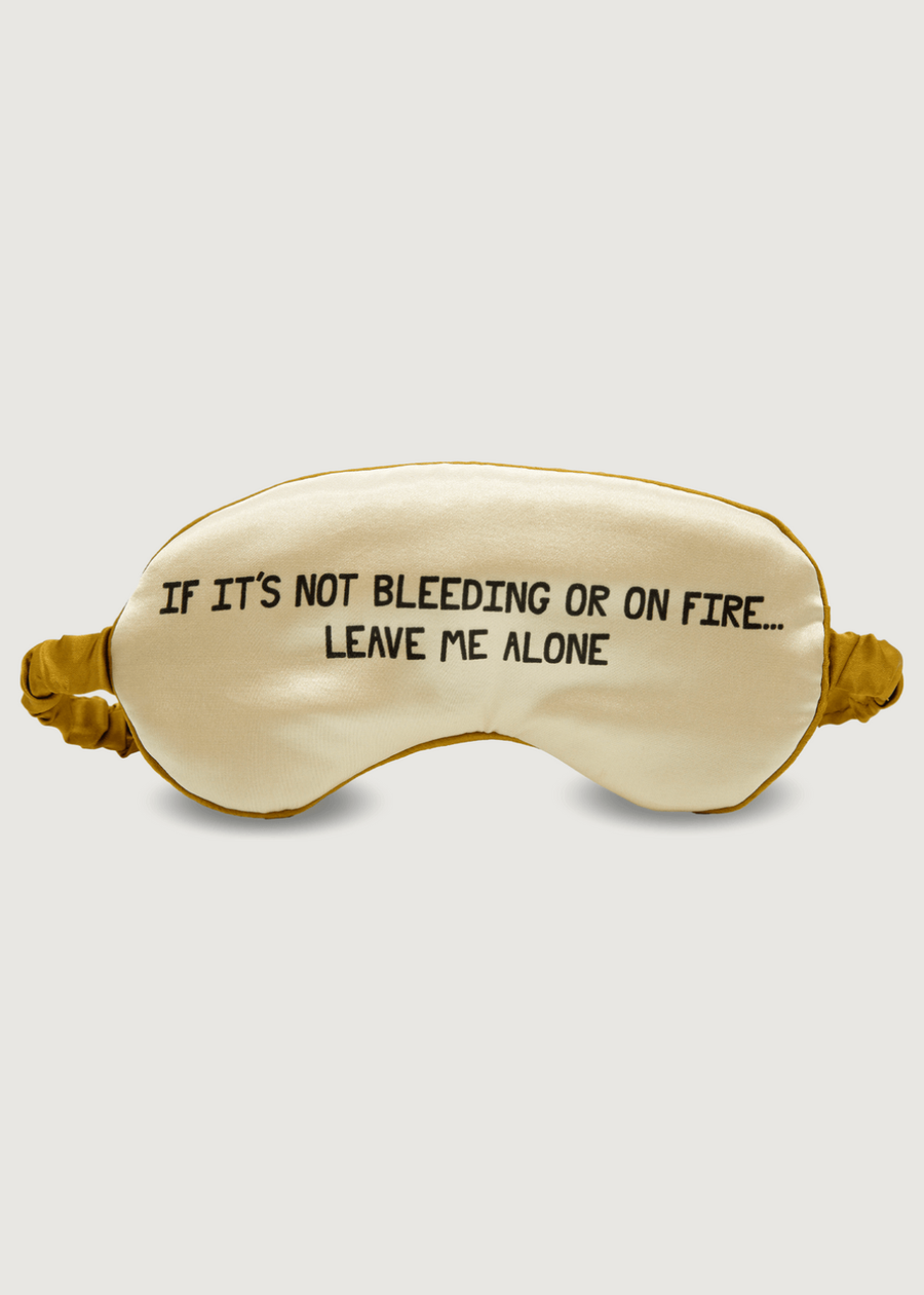 Leave Me Alone Eye Mask