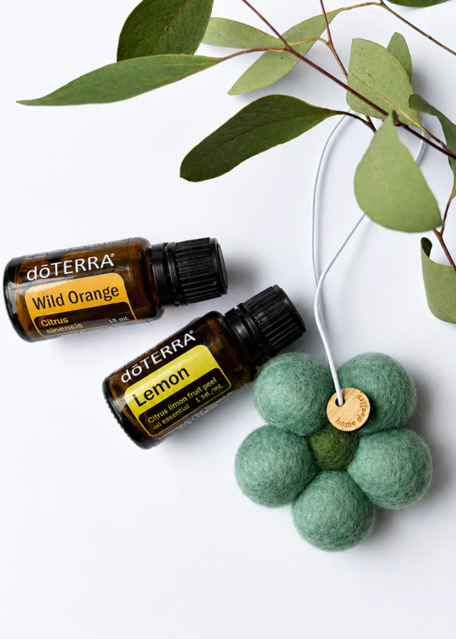 Scented Your Way Felt Freshener - Green Flower