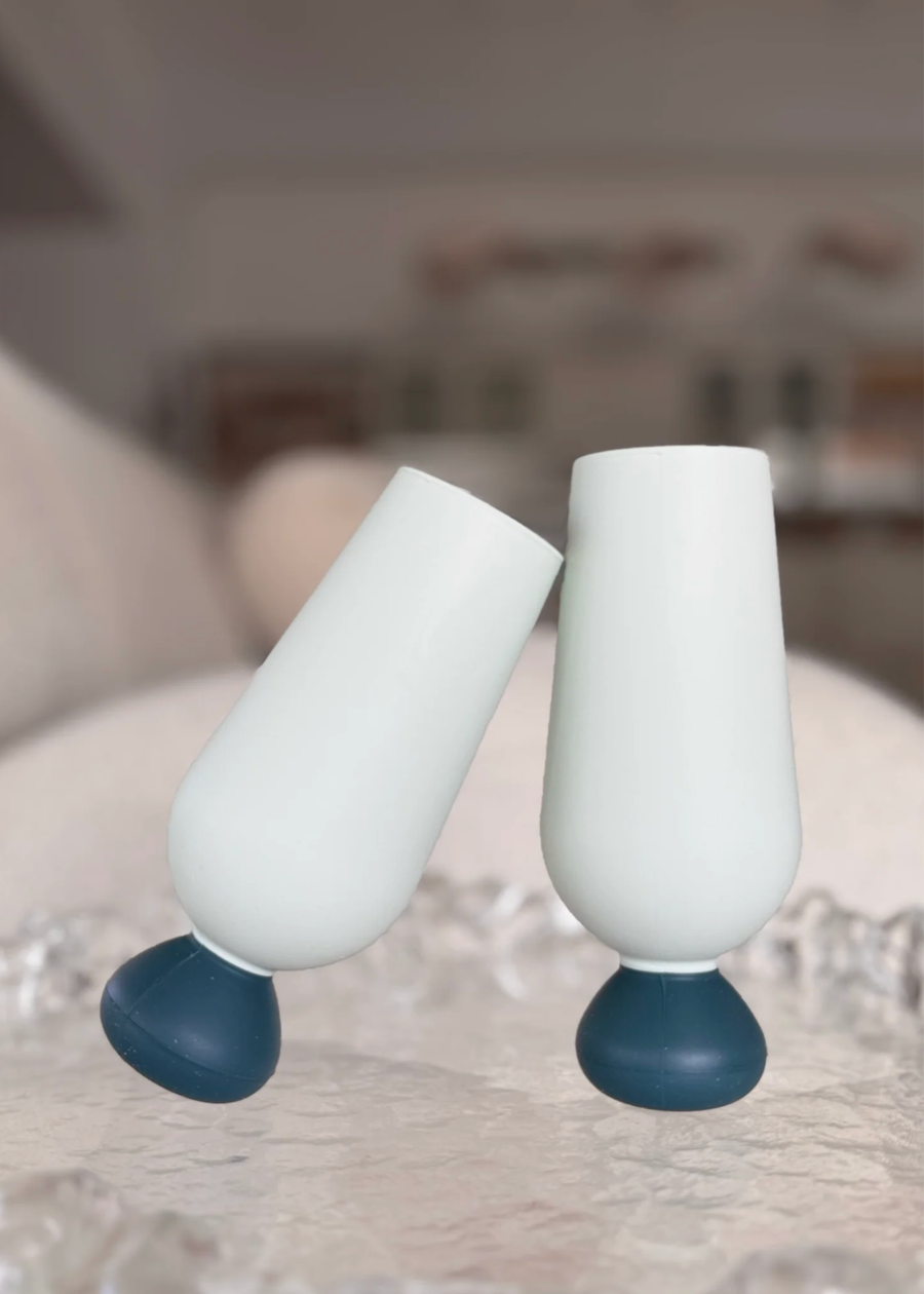STYLD.® Bubble Champagne Flute Set (2 pcs)