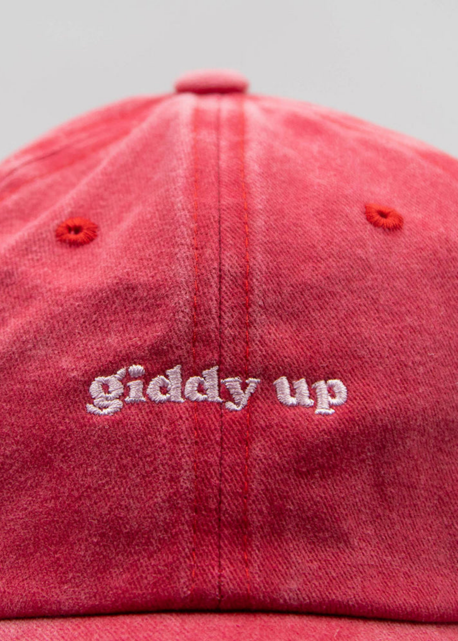 Slogan Cap - Giddy Up