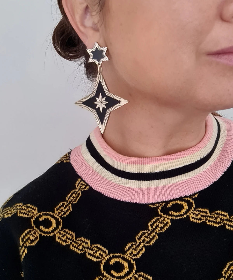 Ziggy Dangle Statement Earring