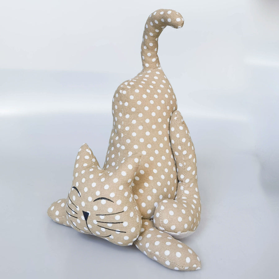 Spotty Cat Doorstop
