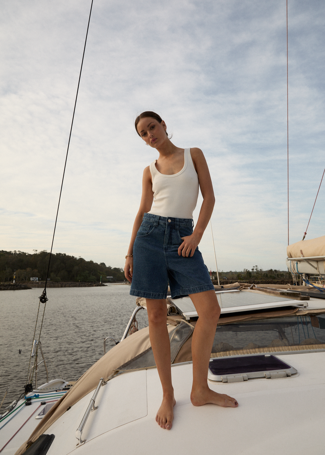 Emilie Denim Workwear Short