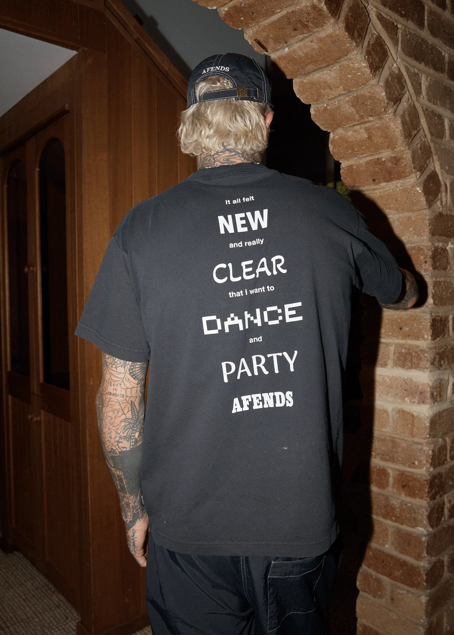 New and Clear - Heavy Weight Boxy Fit Tee