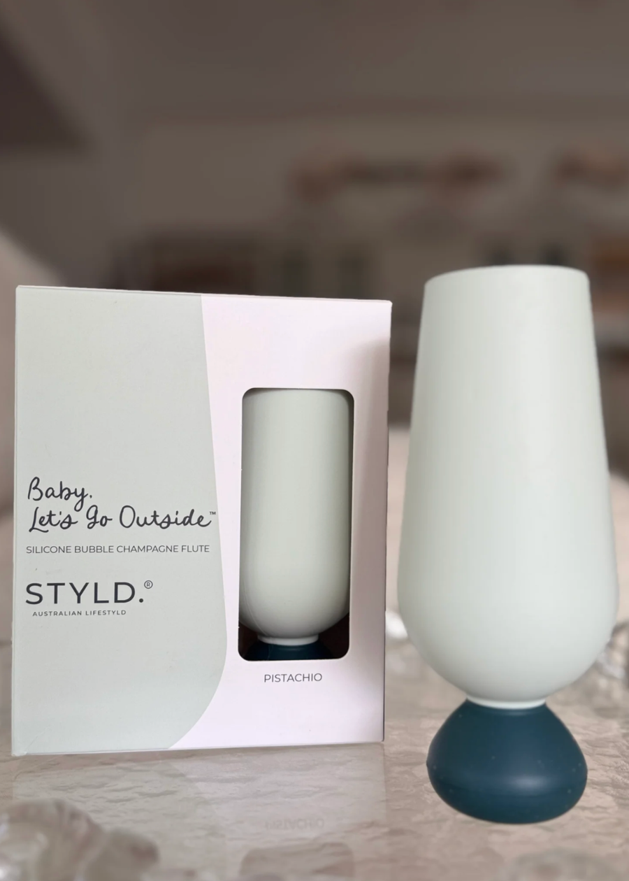 STYLD.® Bubble Champagne Flute Set (2 pcs)