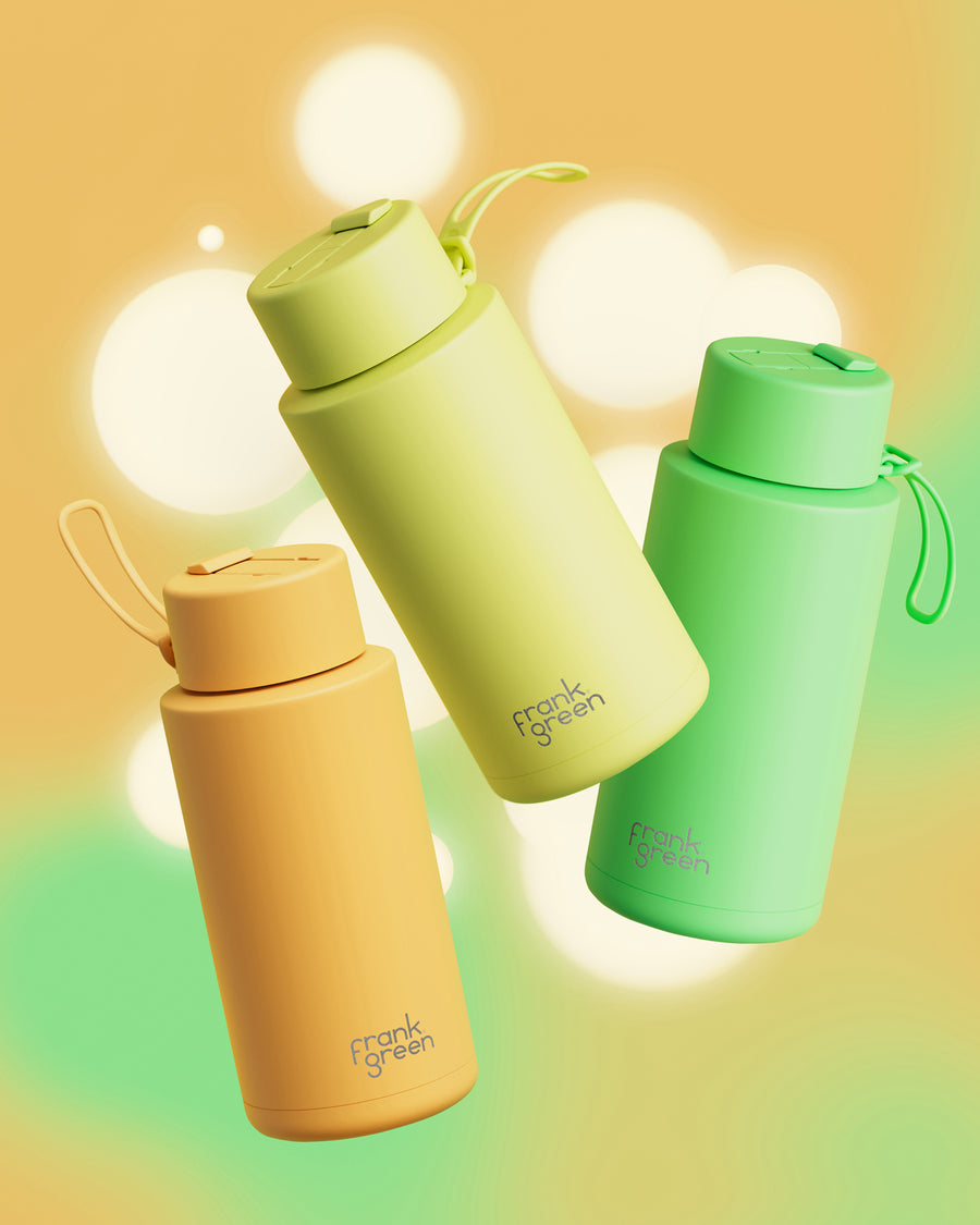 Glow! Ceramic Reusable Bottle, 1 Litre