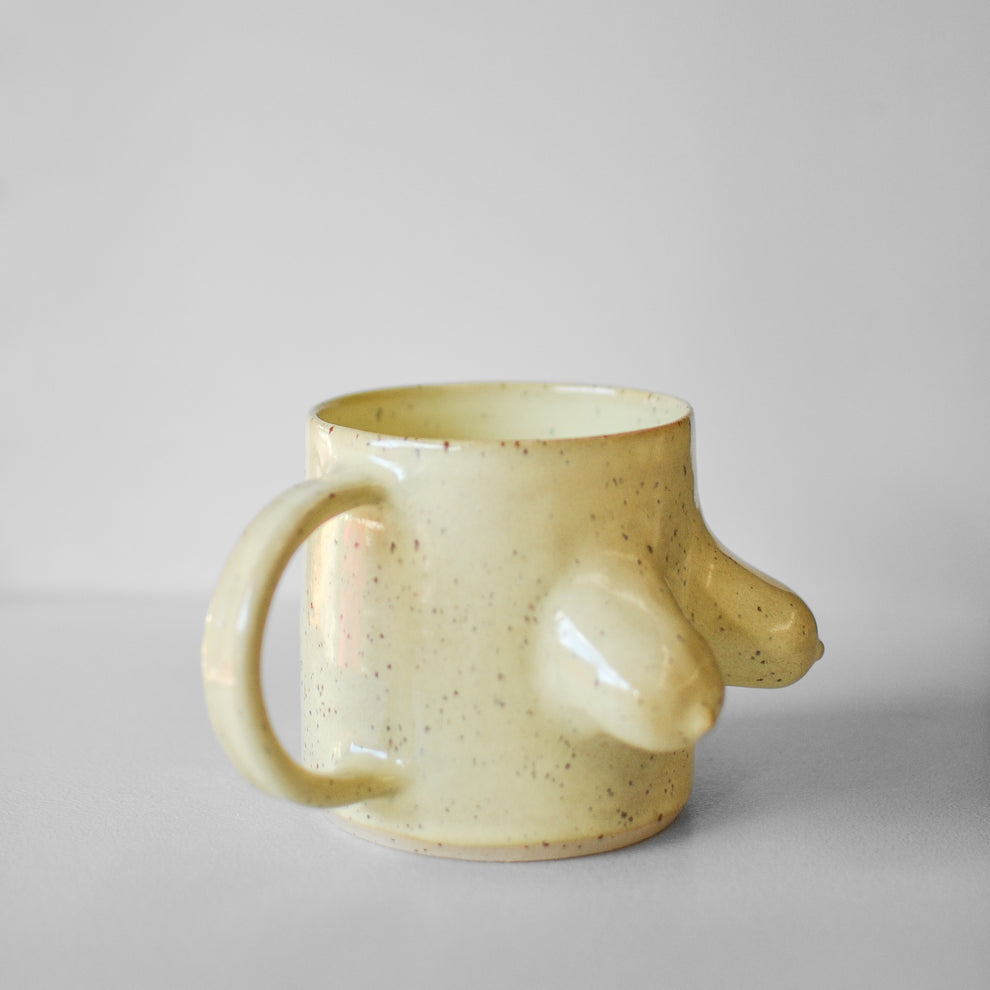 Ceramic Boob Mug