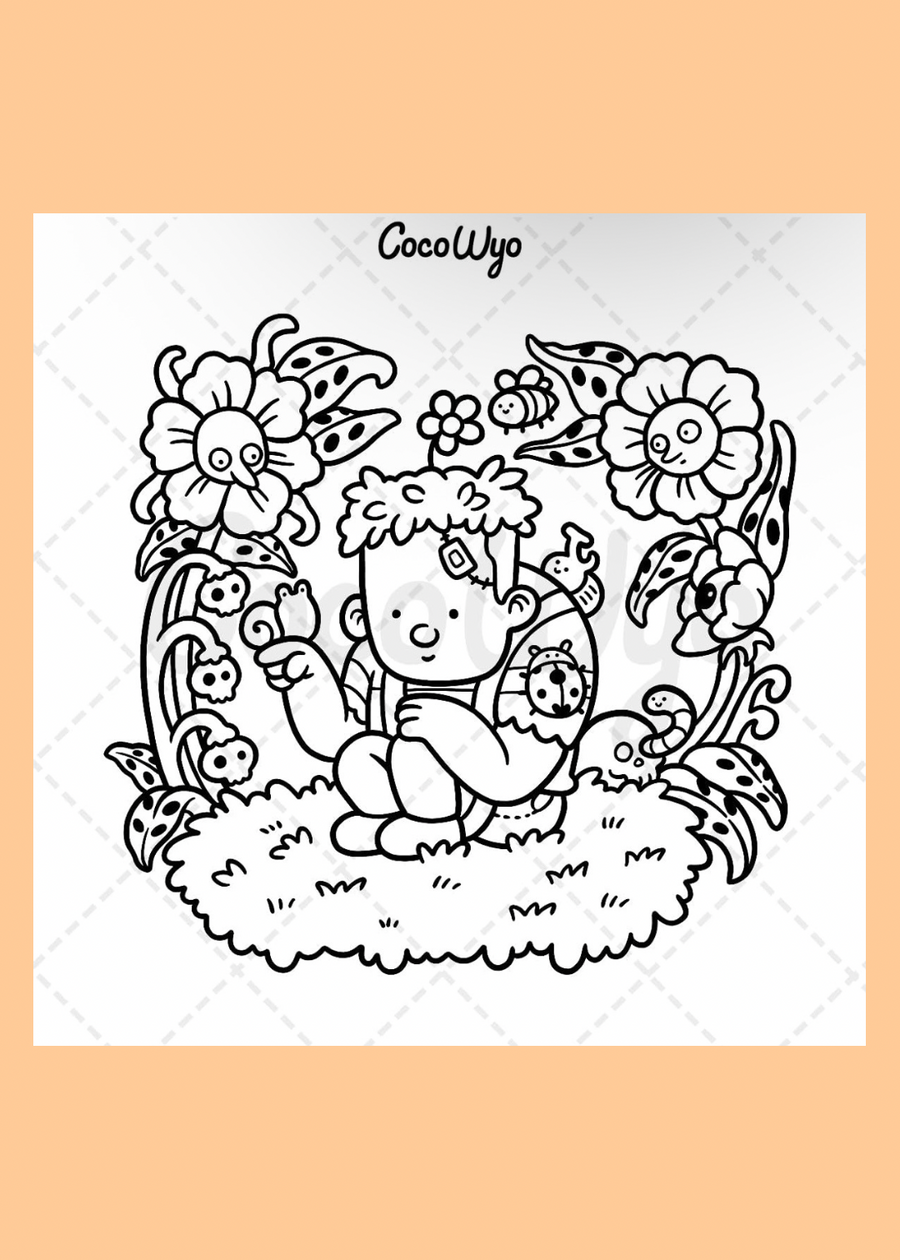 Spooky Cutie: Colouring Books For Adults & Teens