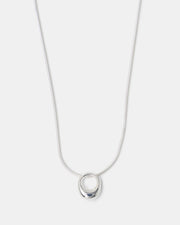 Liquid Pendant, Silver
