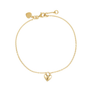 Mini Amore Bracelet, Gold Plated