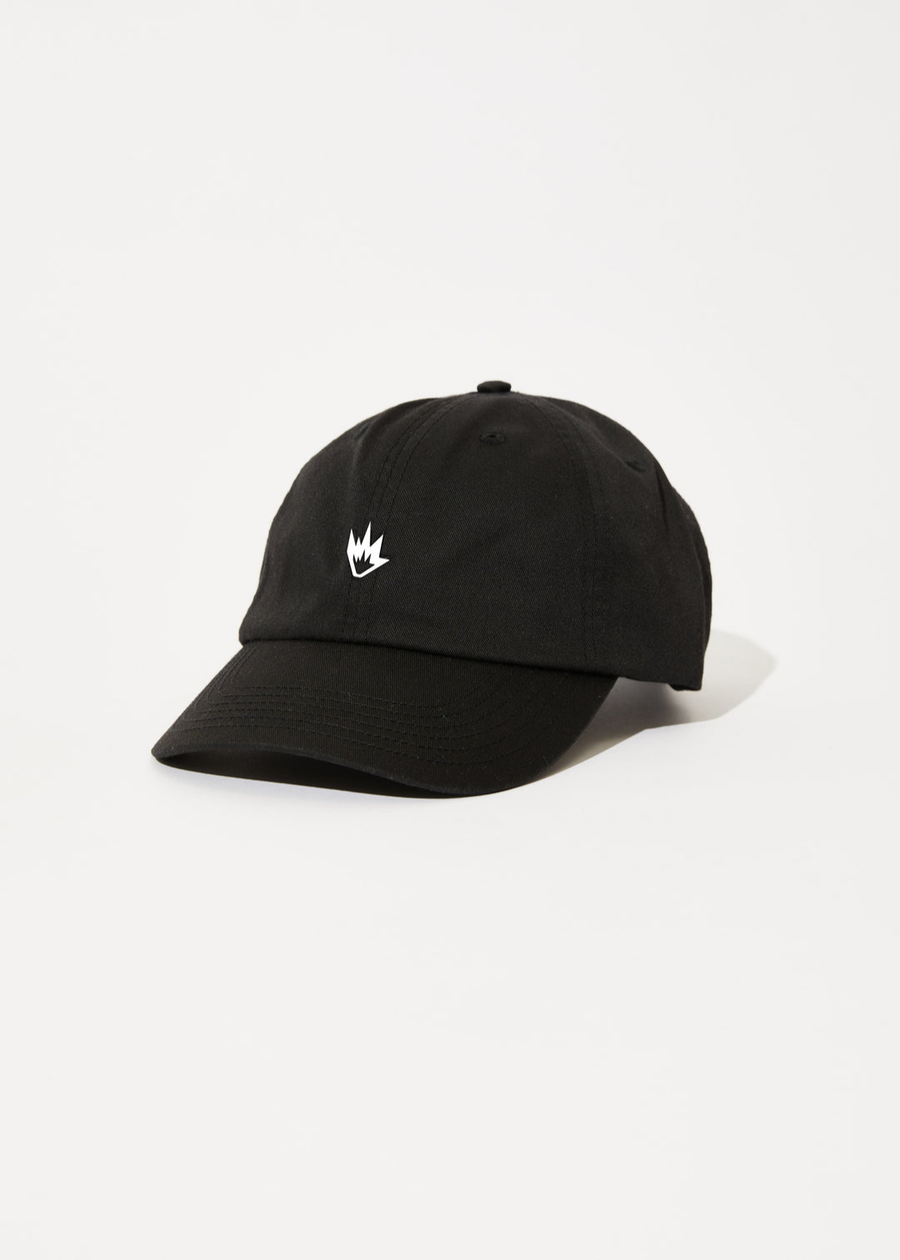 Core Six Panel Cap, Stone Black