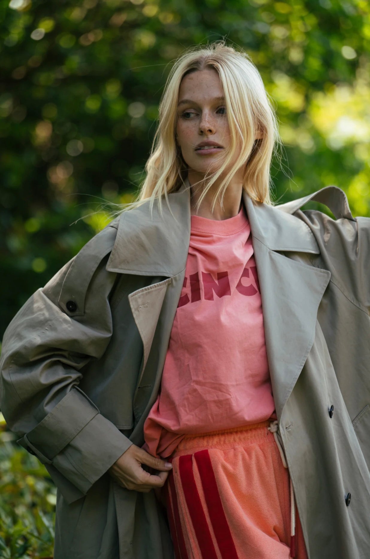 Cin Cin Tee, Bougainvillea Pink