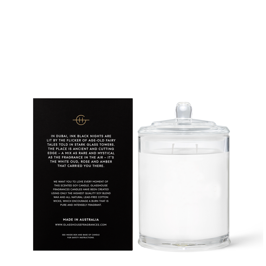 Arabian Nights Glasshouse Candle