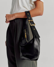 Everyday Croissant Bag, Black