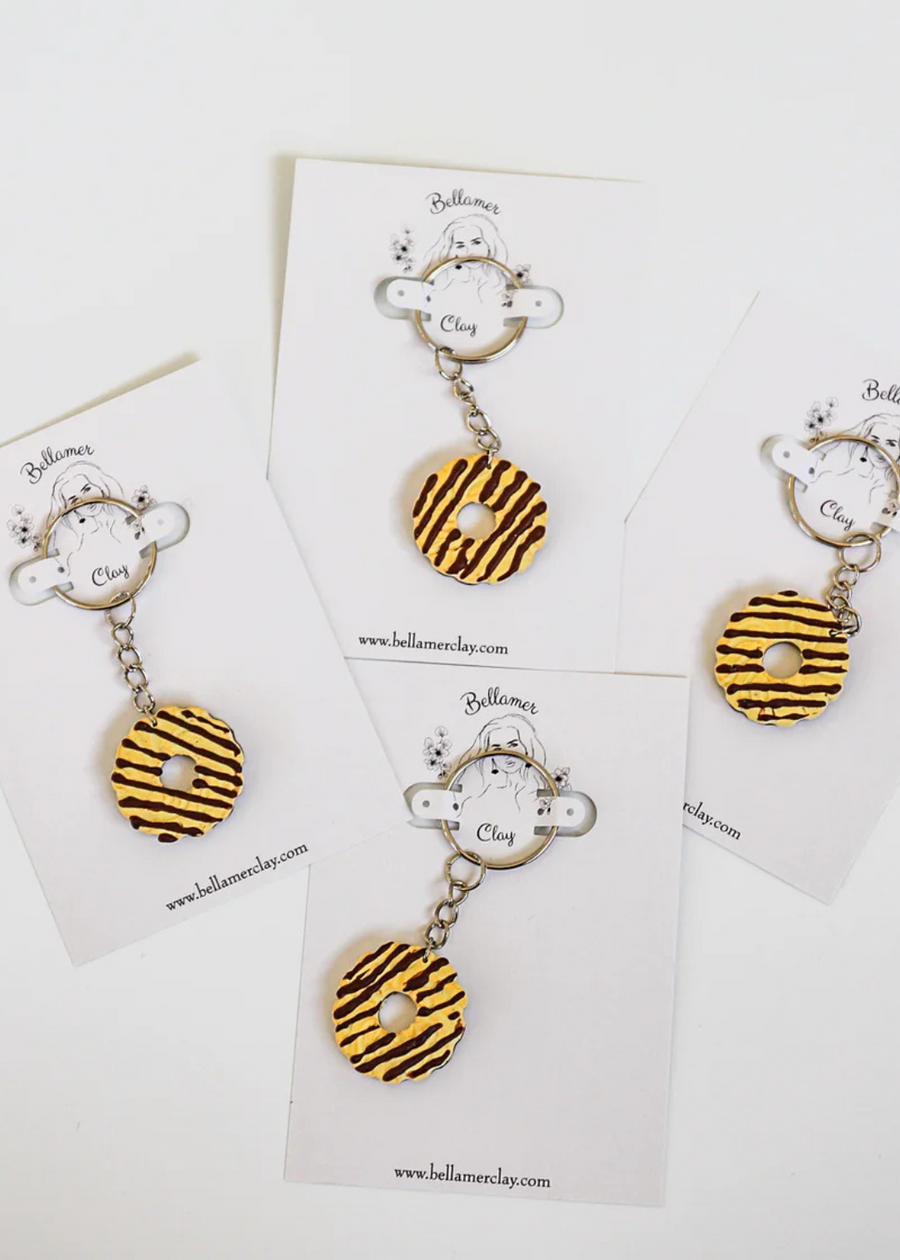 Stripes Keychain