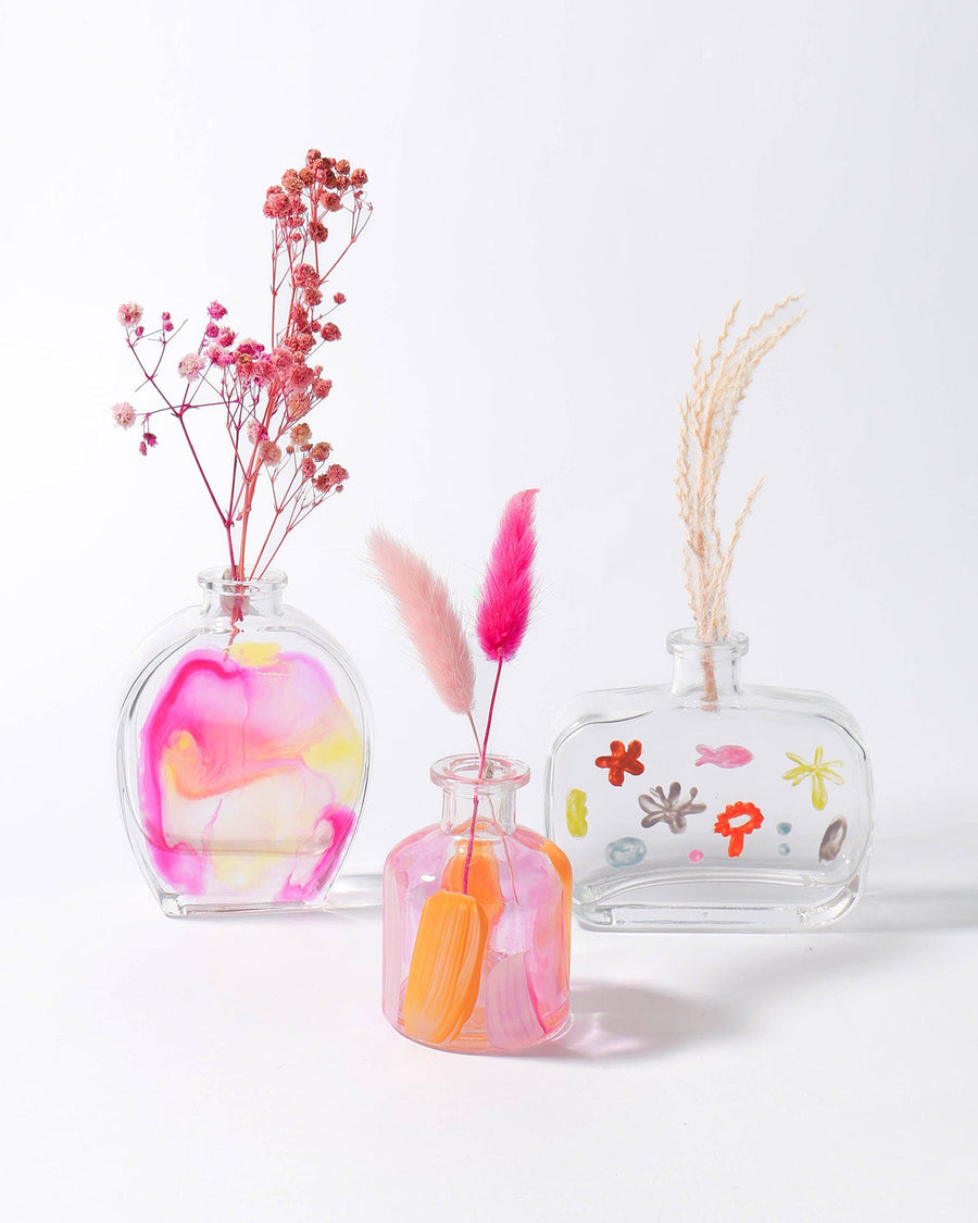 Paint Your Own Glass Vase - Kit