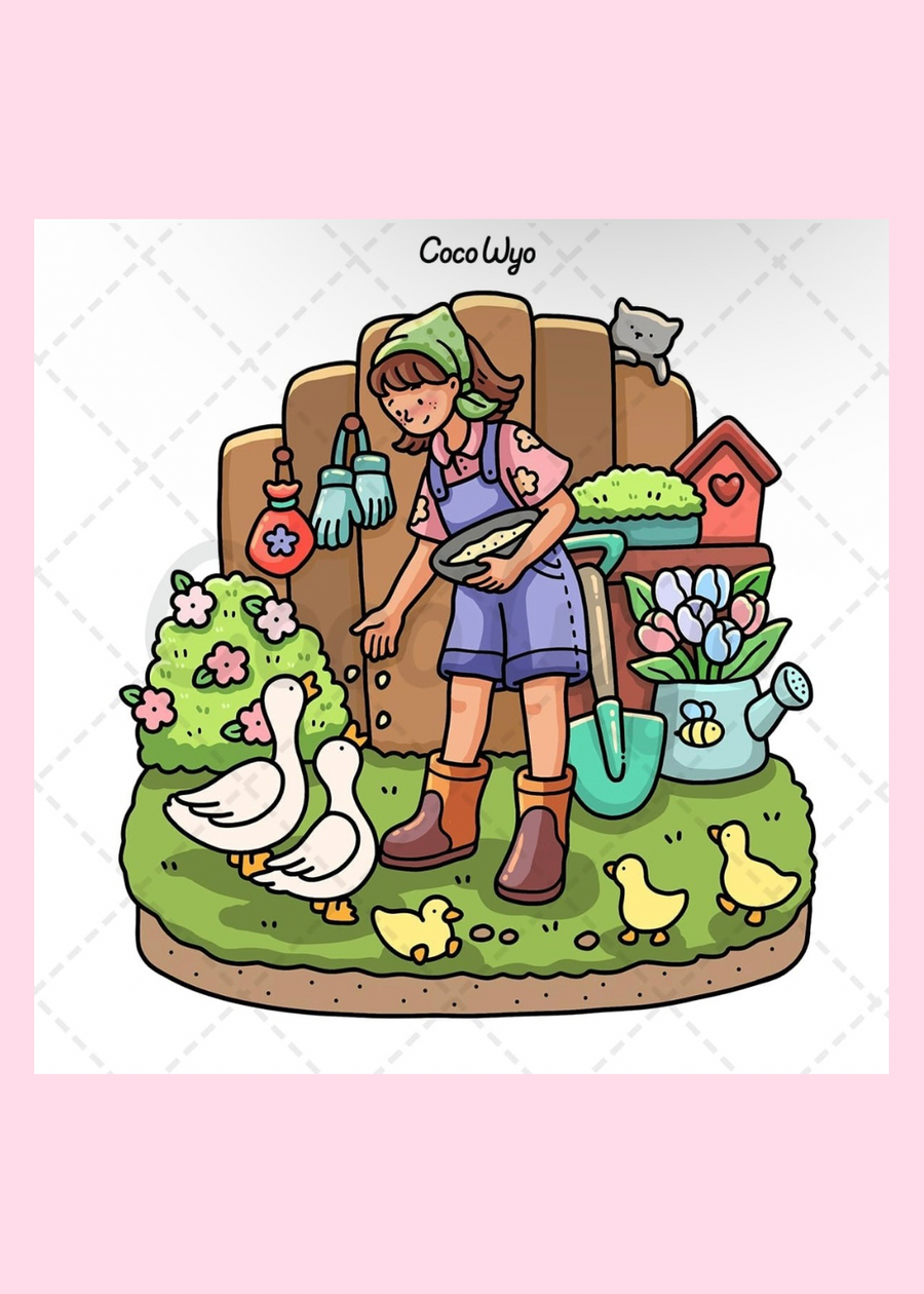 Girl Moments: Colouring Books For Adults & Teens