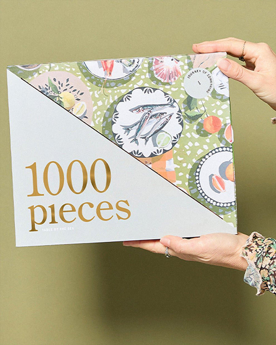 1000 Piece Puzzle - Table By The Sea