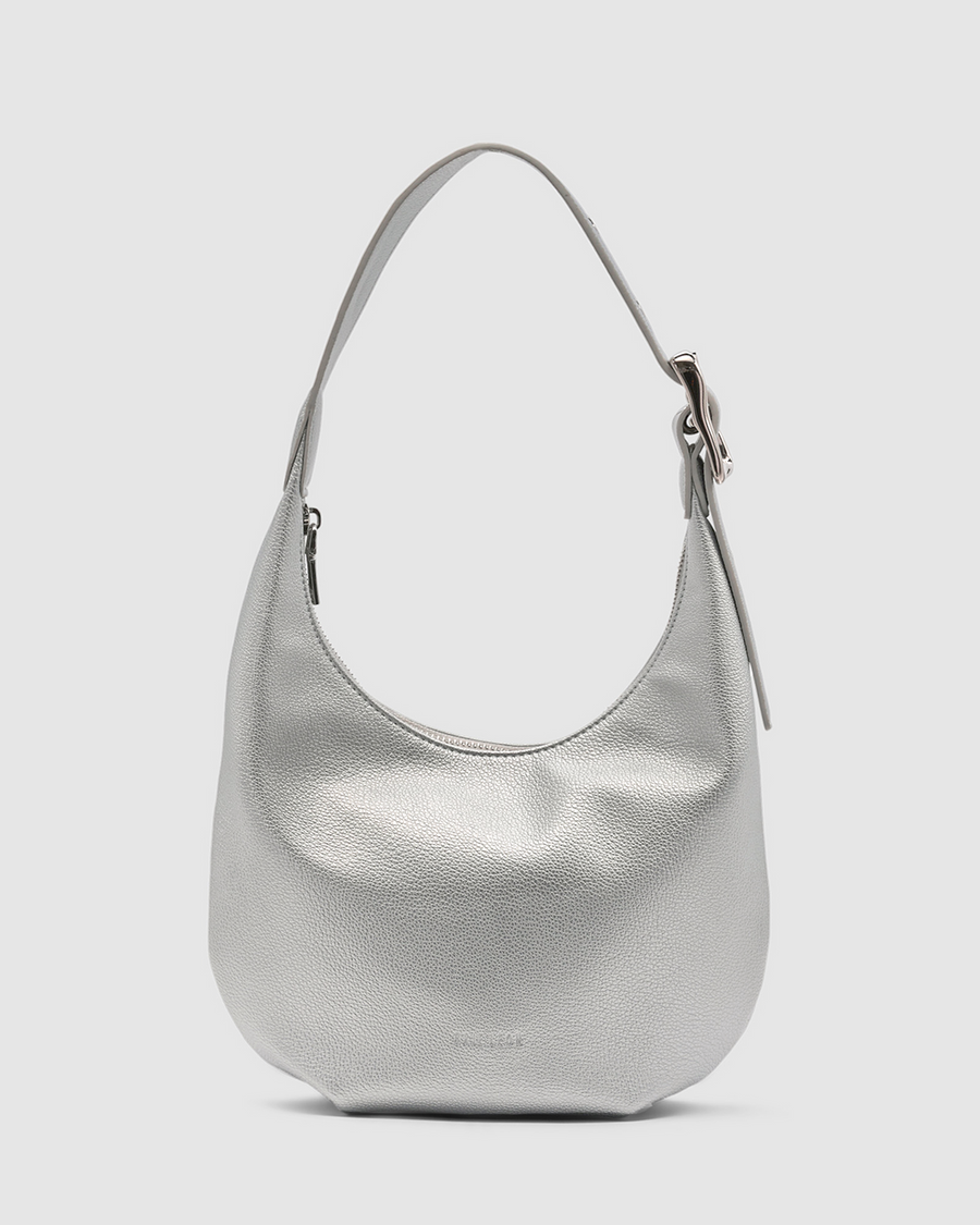 Everyday Croissant Bag, Silver