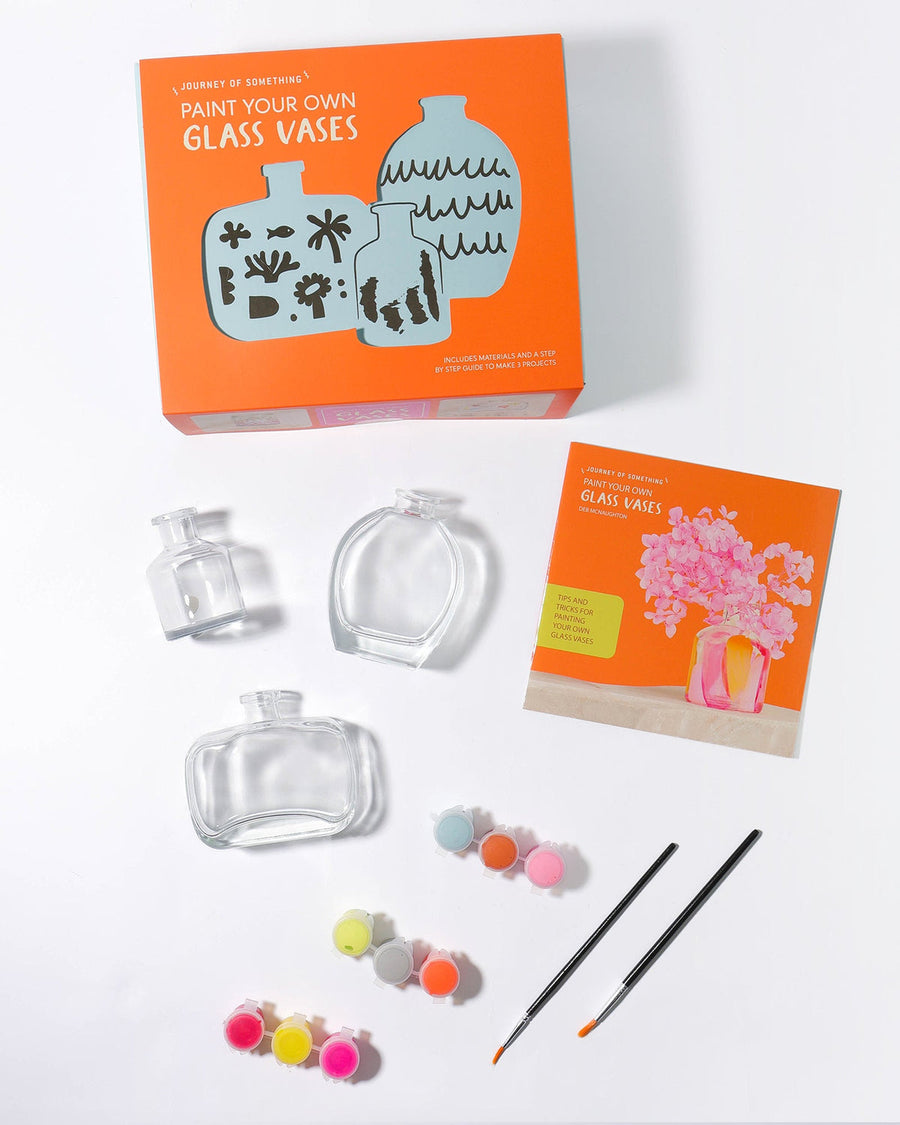 Paint Your Own Glass Vase - Kit