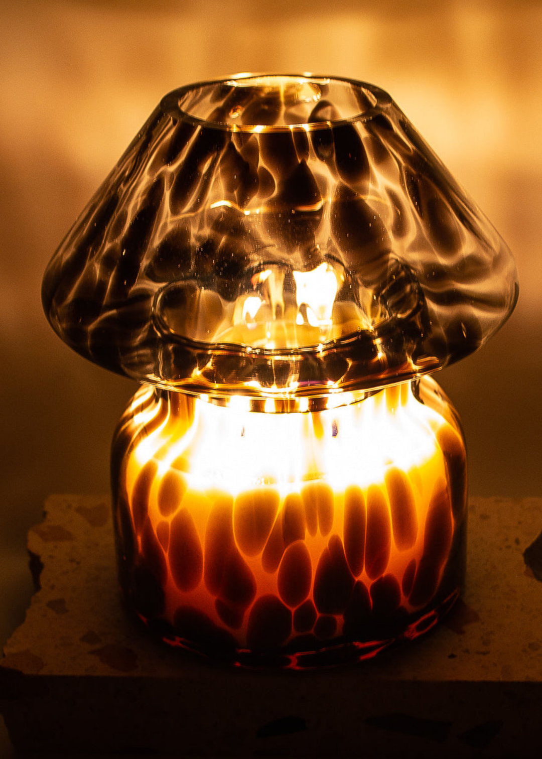 Black Truffle Mushroom Lamp