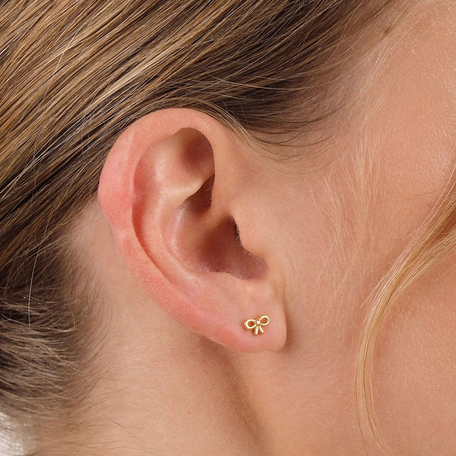 Bow Stud Earring