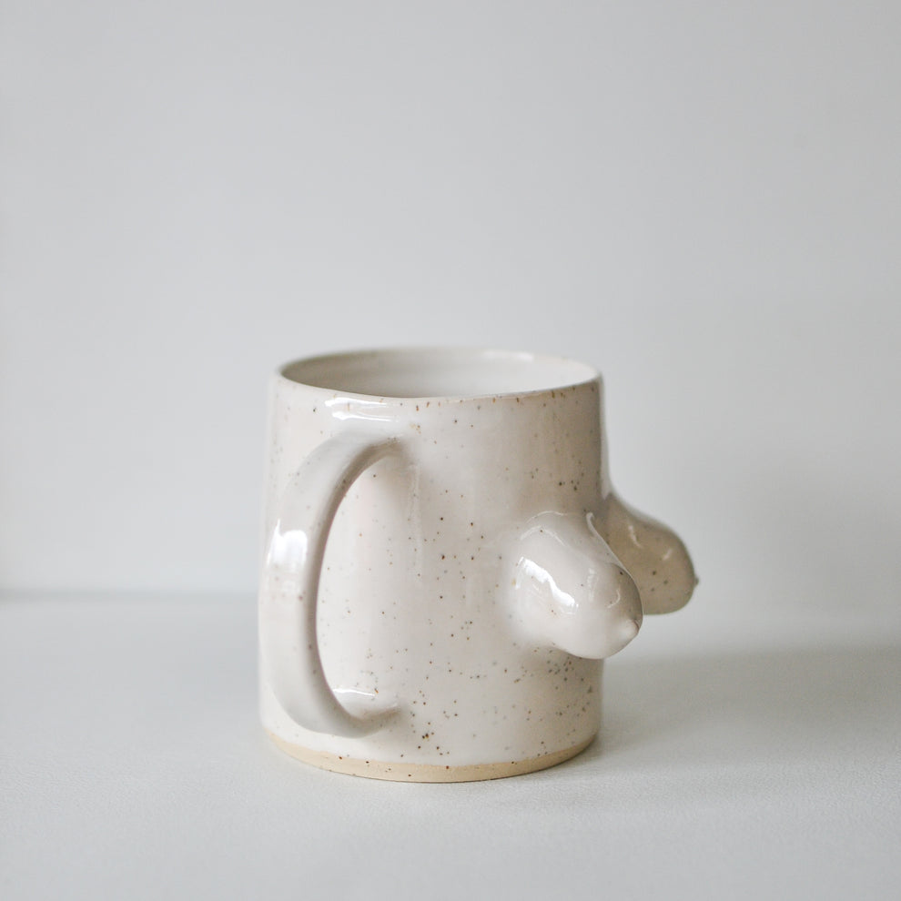 Ceramic Boob Mug