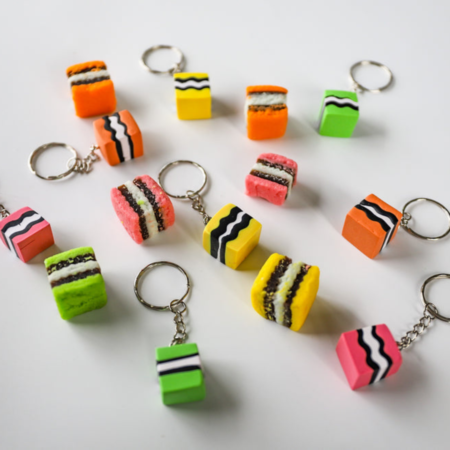 Liquorice All Sorts Keychain