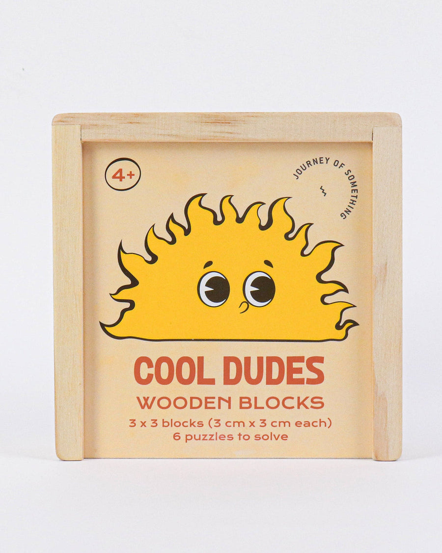 Cool Dudes Wooden Blocks