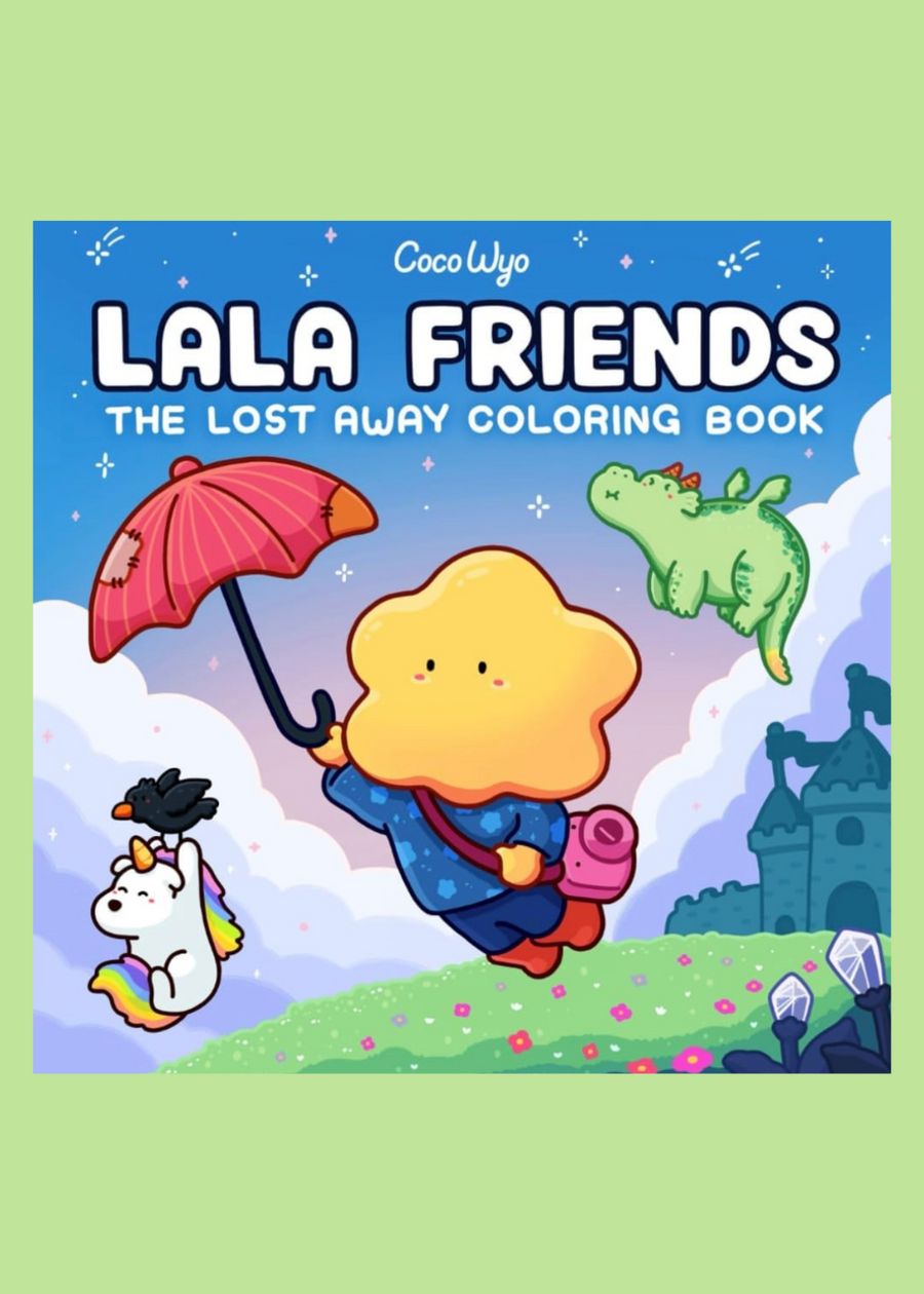 Lala Friends:  Colouring Book for Adults and Teens