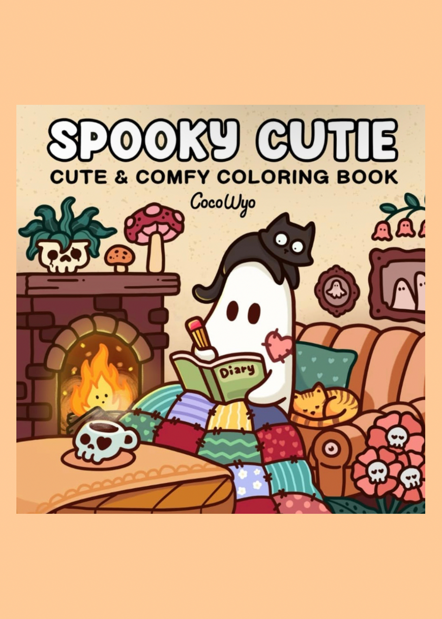 Spooky Cutie: Colouring Books For Adults & Teens