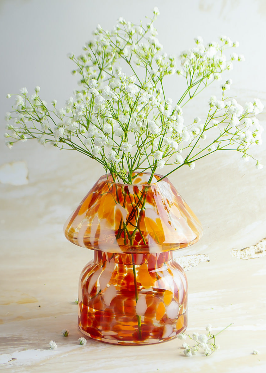 Jack O' Lantern Mushroom Lamp